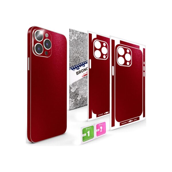 2Pcs Skin Wrap Compatible for iPhone 16 Pro – Slim Decal Vinyl Protective Film