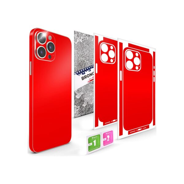 2Pcs Skin Wrap Compatible for iPhone 15 Pro Max – Slim Decal Vinyl Protective