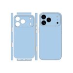 2 Pack Protective Films Compatible with iPhone 17 Pro Max (Light Blue)