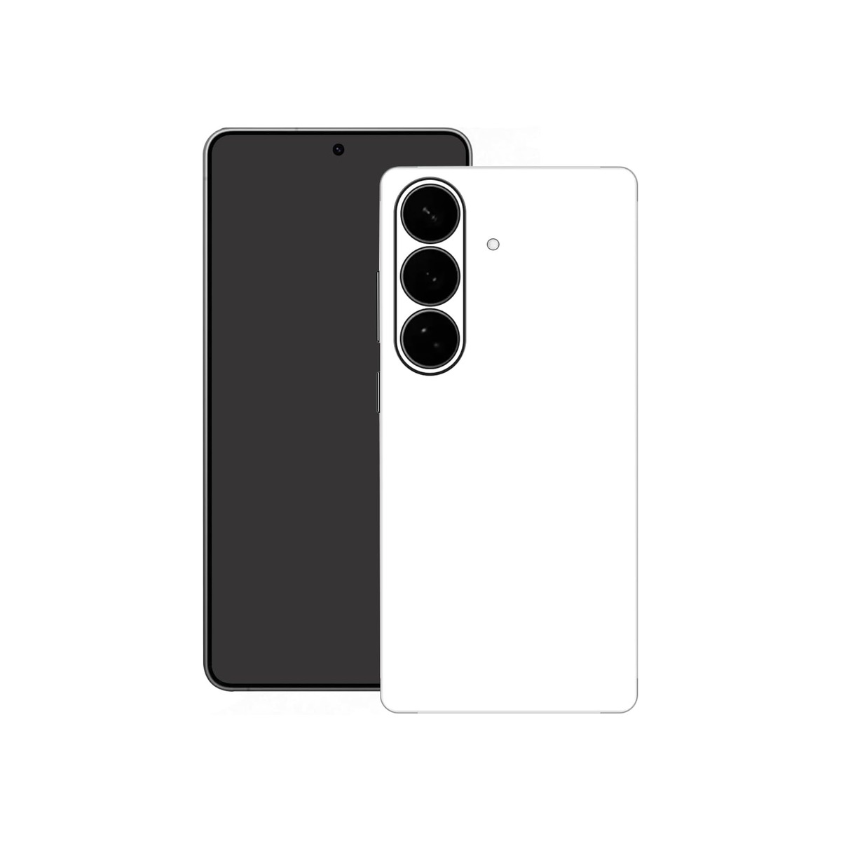2 Pack Protective Films Compatible with Galaxy S26 Skin Wrap (White)-1 2 Pack Protective Films Compatible with Galaxy S26 Skin Wrap (White) - Image 1
