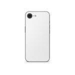Phone Skin Compatible with Apple iPhone 16e - Solid White - Premium 3M Vinyl