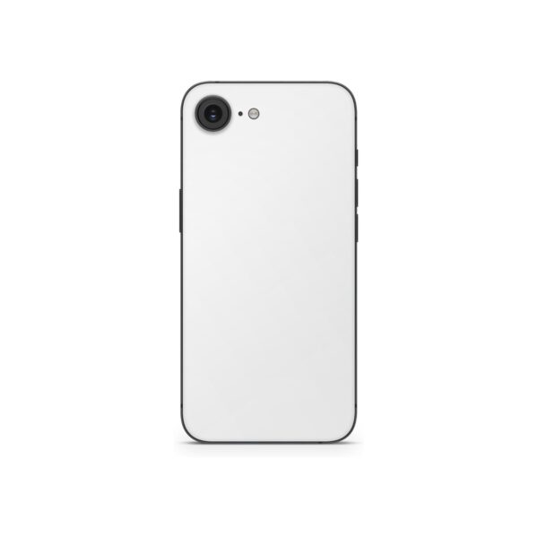 Phone Skin Compatible with Apple iPhone 16e - Solid White - Premium 3M Vinyl