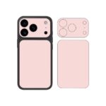 Phone Back Skin Wrap Compatible with iPhone 17 Pro Max (Pink)