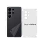 2 Pack for Samsung Galaxy S26 Ultra Phone Sticker Skin Wrap Transparent Matte