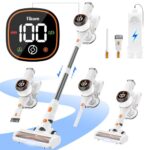 Tikom V500 Cordless Vacuum Cleaner for Home, 40000Pa/450W Stick Vacuum with LED - Image 2