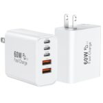 USB C Fast Charger Block, 60W USBC Wall Charger Plug - Image 2