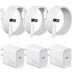 iPhone 17 16 15 Charger Fast Charging 3 Pack USB C Charger Block Type C Chargers - Image 2