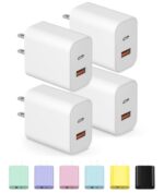 [4 Pack] USB C Charger Block Charging Block Type C Charger 20W Wall Chargers for - Image 2