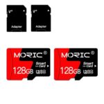 2 Pack 128GB Micro SD Card with Adapter High Speed Memory Card - Image 2