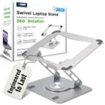 Uncaged Ergonomics Swivel Laptop Stand for Desk - Image 2