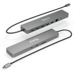 Plugable 11-in-1 USB-C Hub, 100W USB-C Pass-Through - Image 2