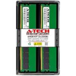 A-Tech 64GB Kit (2x32GB) DDR5 5600MHz PC5-44800 CL46 UDIMM 2Rx8 Dual Rank 1.1V - Image 2