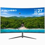 Raywego 27 Inch Curved Monitor, 120Hz FHD 1080P, 1800R - Image 2