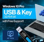 PC-TECH Compatible with Windows 10 Professional 64 Bit USB With Key. Factory - Image 2