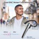Atheewon Bluetooth Headset V5.3, Wireless Headset with ENC Noise Canceling Mic - Image 2