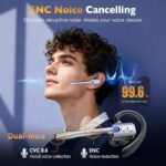 Bluetooth Headset, Wireless Headset with Dual-Mics & Noise Cancelling - Image 2