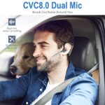 Conambo Bluetooth Headset 5.2 with CVC8.0 Dual Mic Noise Cancelling Bluetooth - Image 3