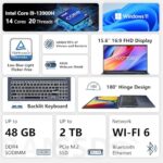 ASUS Vivobook 15 Laptop, 15.6" FHD, Intel Core i9-13900H, 48GB RAM (B0GZ88X6VV) - Image 2