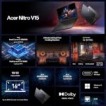 Acer Nitro V 15.6" Gaming Laptop, Intel Core i7-13620H, GeForce RTX 5060 - Image 2