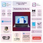 Lenovo IdeaPad Slim 3 15.6" FHD Business Laptop, 2026 Edition - Image 2