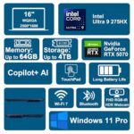 Dell Alienware 16X Aurora Gaming AI Laptop 16" WQXGA 240Hz (100% DCI-P3) Intel - Image 2