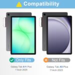 CoBak Case for Samsung Galaxy Tab A11+ Plus 11" 2025, Nave Blue - Image 2