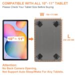 Universal 11 Inch Android Tablet Case for 10.1 Inch,Graffiti - Image 2