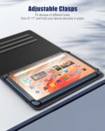 TiMOVO Universal Rotating Case for 11 Inch Tablet, Black Brown - Image 3