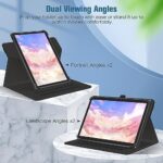 Fintie Rotating Case for 9-11 inch Tablet - Universal Stand Cover w/Pocket - Image 2