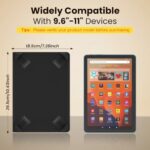 MoKo for Universal 10.1 inch Android Tablet Case with Pen Holder, Black - Image 2