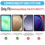 2 Pack Screen Protector for Samsung Galaxy Tab A11+/ A9+ 11 inch - Image 2
