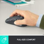 Logitech M510 Full Size Ambidextrous 2.4 GHz Wireless Mouse - Image 2