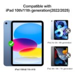 Juvraixo Privacy Screen Protector for iPad A16 11th / 10th Gen 1-Pack - Image 2