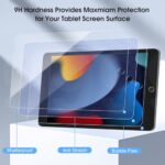 Qularlans Screen Protector for iPad 9th/8th/7th Generation (10.2 Inch - Image 2