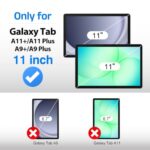 EZ-GLAZ-2 Pack for Galaxy Tab A11 Plus/ A9 Plus (11 Inch) Screen Protector - Image 2