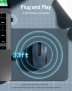 wegear USB Wireless Mouse for Laptop PC Mac (B0FF42RQMV) - Image 2