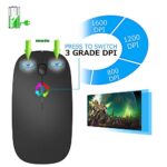 KLO Rechargeable Bluetooth 5.2/3.0/Type-C/USB-2.4G Mouse for MacBook/MacBook - Image 2