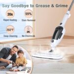 11-in-1 Steam Mop, Powerful Handheld Steam Cleaner for Home with 23FT Cord &15.2 - Image 2