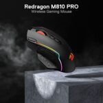 Redragon M810 Pro Wireless Gaming Mouse, 10000 DPI Wired/Wireless Gamer Mouse - Image 2