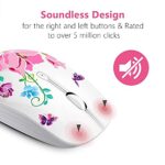 JUHOO Wireless Mouse with Nano Receiver for PC, Laptop, Notebook, Computer - Image 2