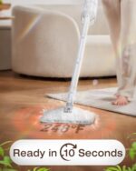 10-in-1 Steam Mop with Detachable Handheld Steamer,350ml Tank, 10s Heat-Up - Image 2