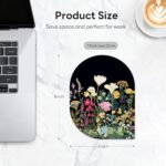 Floral Art Mouse Pad, 6 x 8 in Botanical Painting Design - Image 2