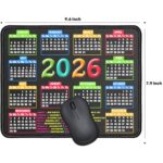Mouse Pad with Stitched Edge, Computer Mouse Mat with Non-Slip Rubber Base - Image 2