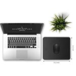 JIKIOU 3 Pack Mouse Pad with Stitched Edge, Perfect Size 10.2x8.3in Black - Image 2