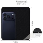 2 Pack Comfortable Stitched Edge Mouse Pad – 8.6"x7.1" Non-Slip Rubber Base - Image 2