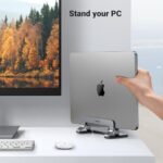 UGREEN Vertical Laptop Stand Holder for Desk Compatible with MacBook Pro - Image 2