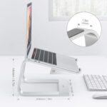 OMOTON Laptop Stand, Detachable Laptop Mount - Image 2