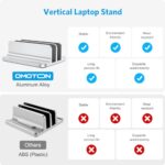 OMOTON Vertical Laptop Stand [Updated Double Version] - Image 3