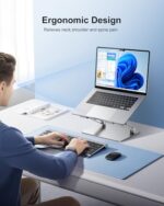 JOIOT Ergonomic Laptop Stand,Adjustable Riser for 10-17.3” Computer - Image 2