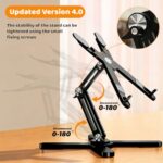 Moallia N86 360 Rotating Laptop Stand, Adjustable Height & Angle - Image 2